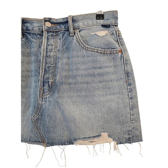Cello Light Denim Wash Skirt Size Large Preloved - Picture 3 of 10